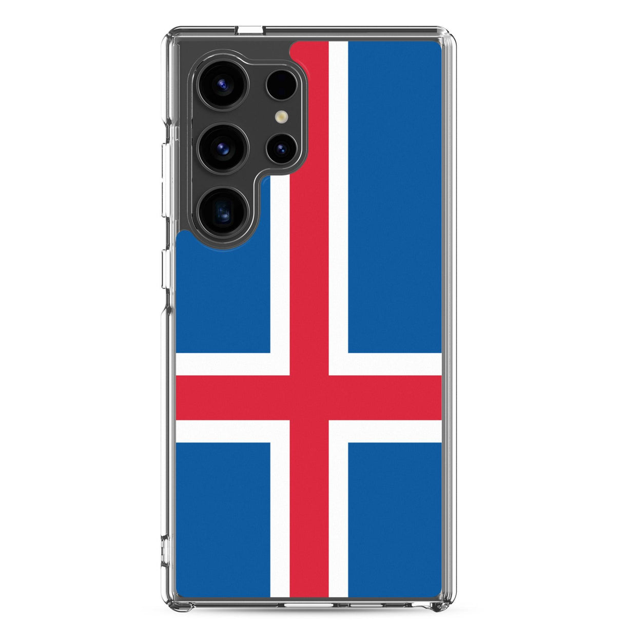 Coque Téléphone Drapeau de l'Islande - Pixelforma