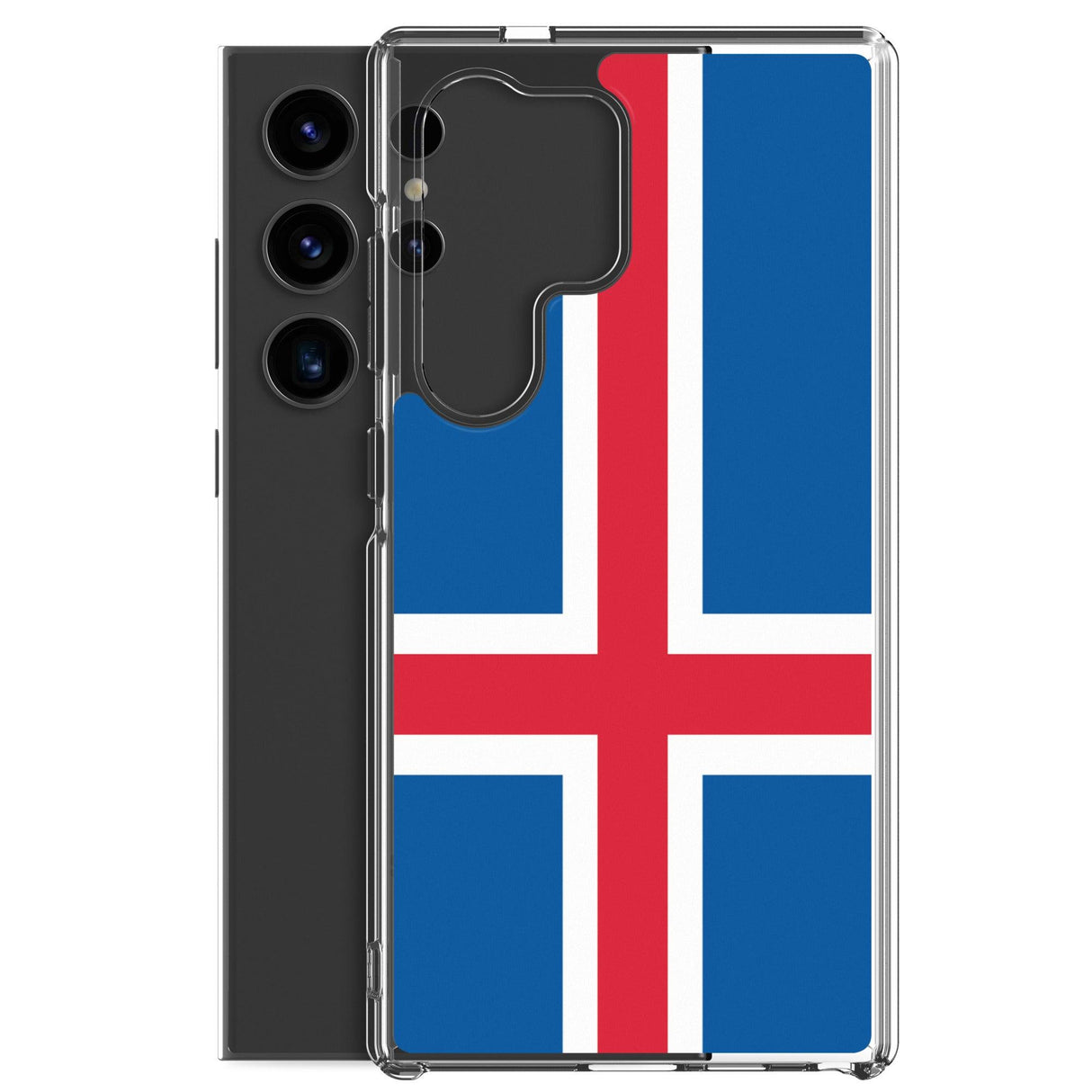 Coque Téléphone Drapeau de l'Islande - Pixelforma