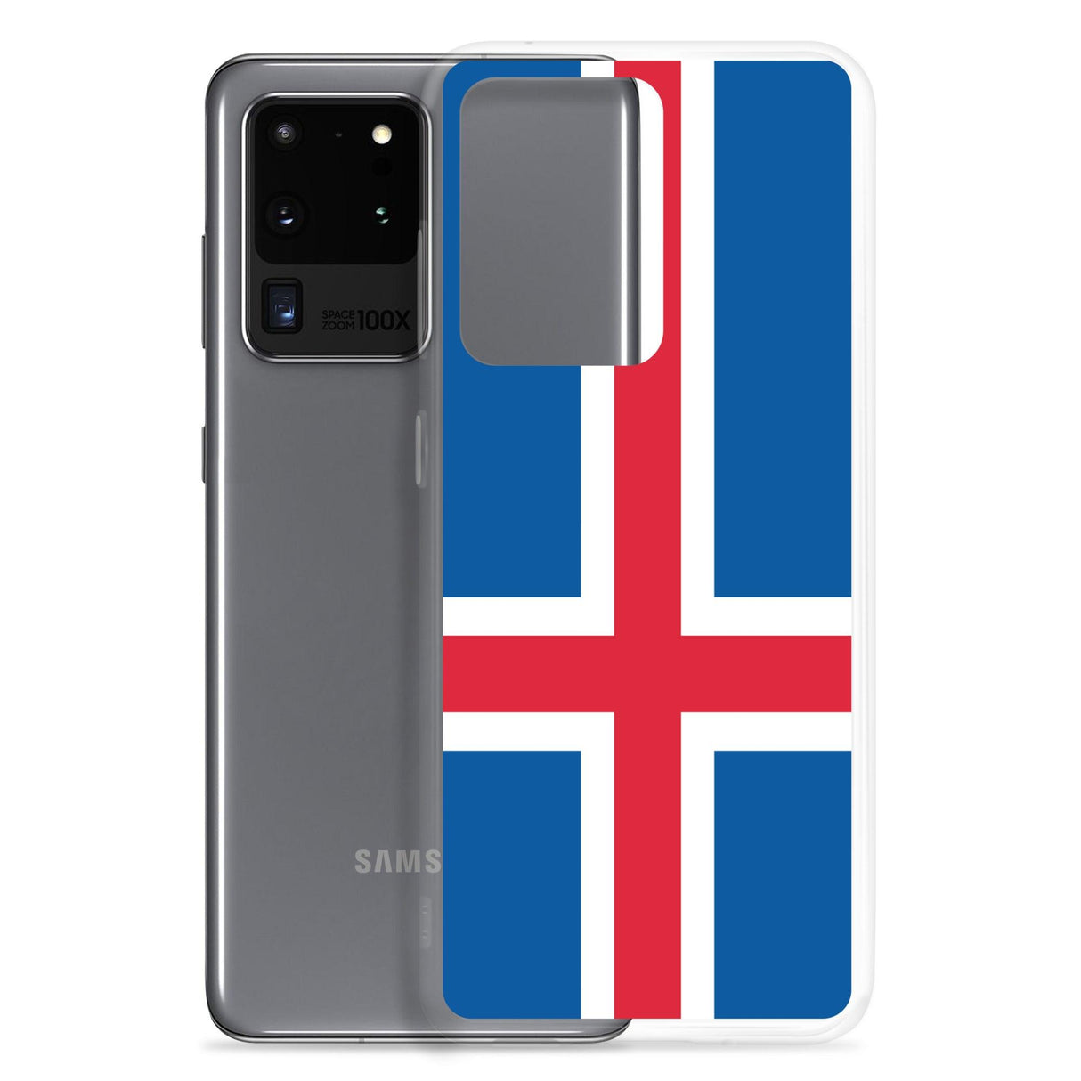 Coque Téléphone Drapeau de l'Islande - Pixelforma