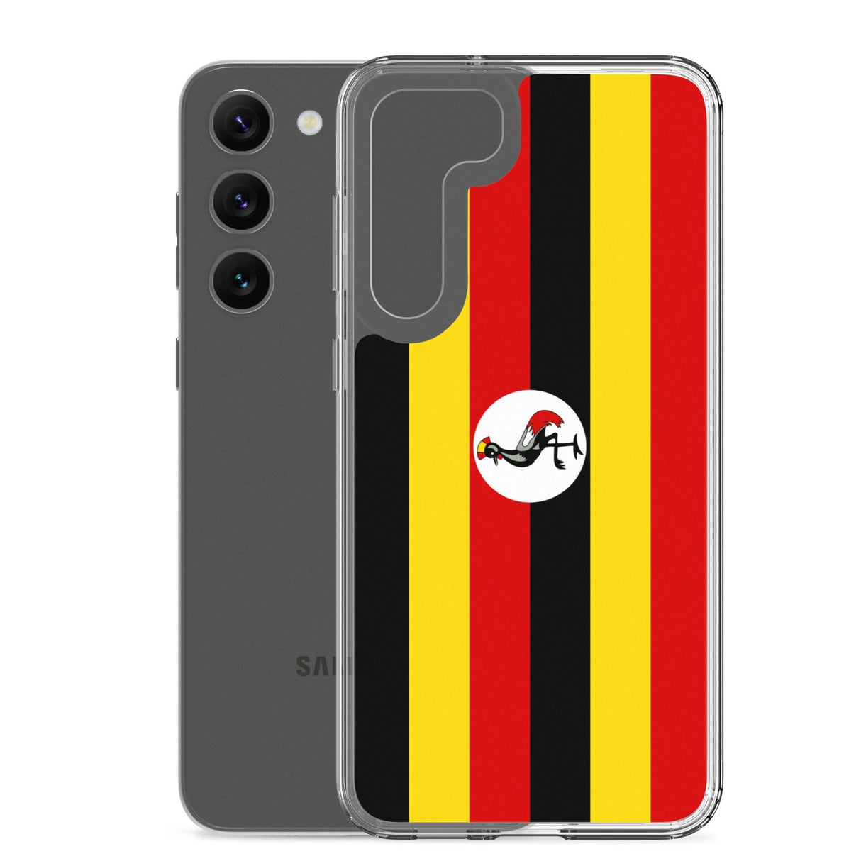 Coque Téléphone Drapeau de l'Ouganda - Pixelforma