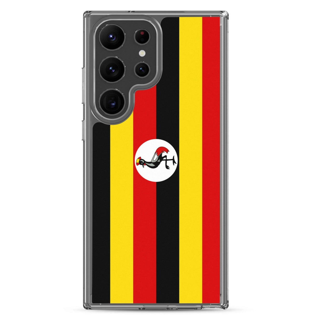 Coque Téléphone Drapeau de l'Ouganda - Pixelforma