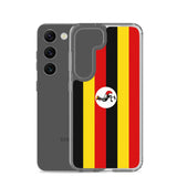 Coque Téléphone Drapeau de l'Ouganda - Pixelforma