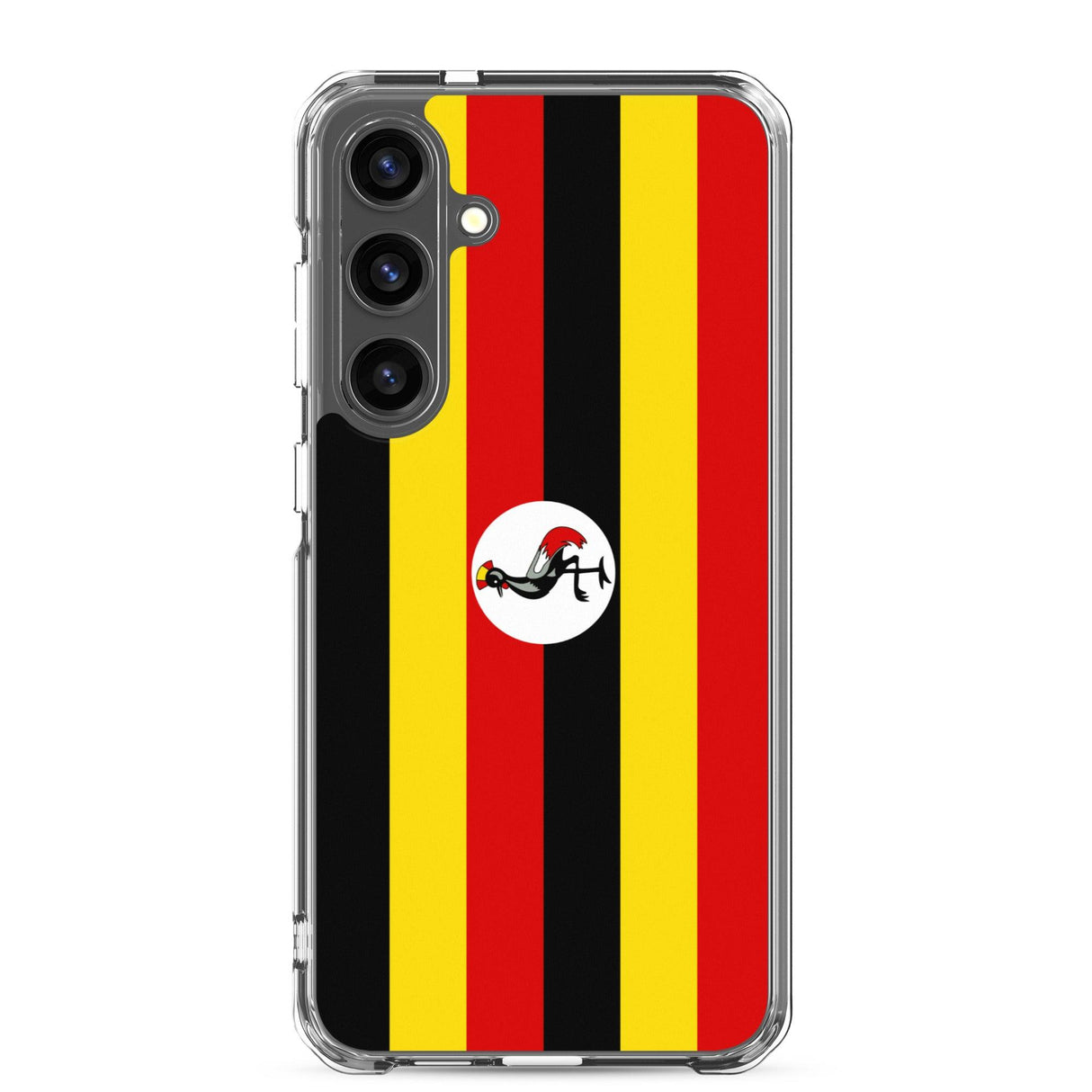 Coque Téléphone Drapeau de l'Ouganda - Pixelforma