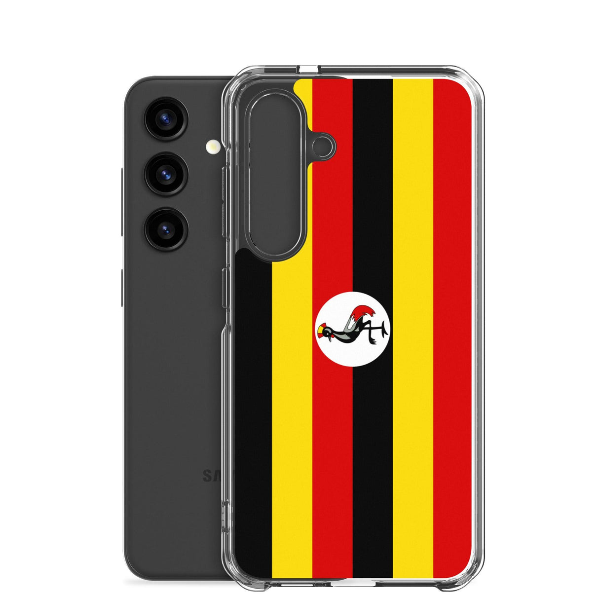 Coque Téléphone Drapeau de l'Ouganda - Pixelforma