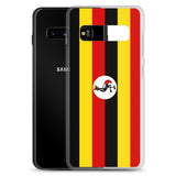 Coque Téléphone Drapeau de l'Ouganda - Pixelforma