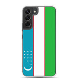 Coque Téléphone Drapeau de l'Ouzbékistan - Pixelforma