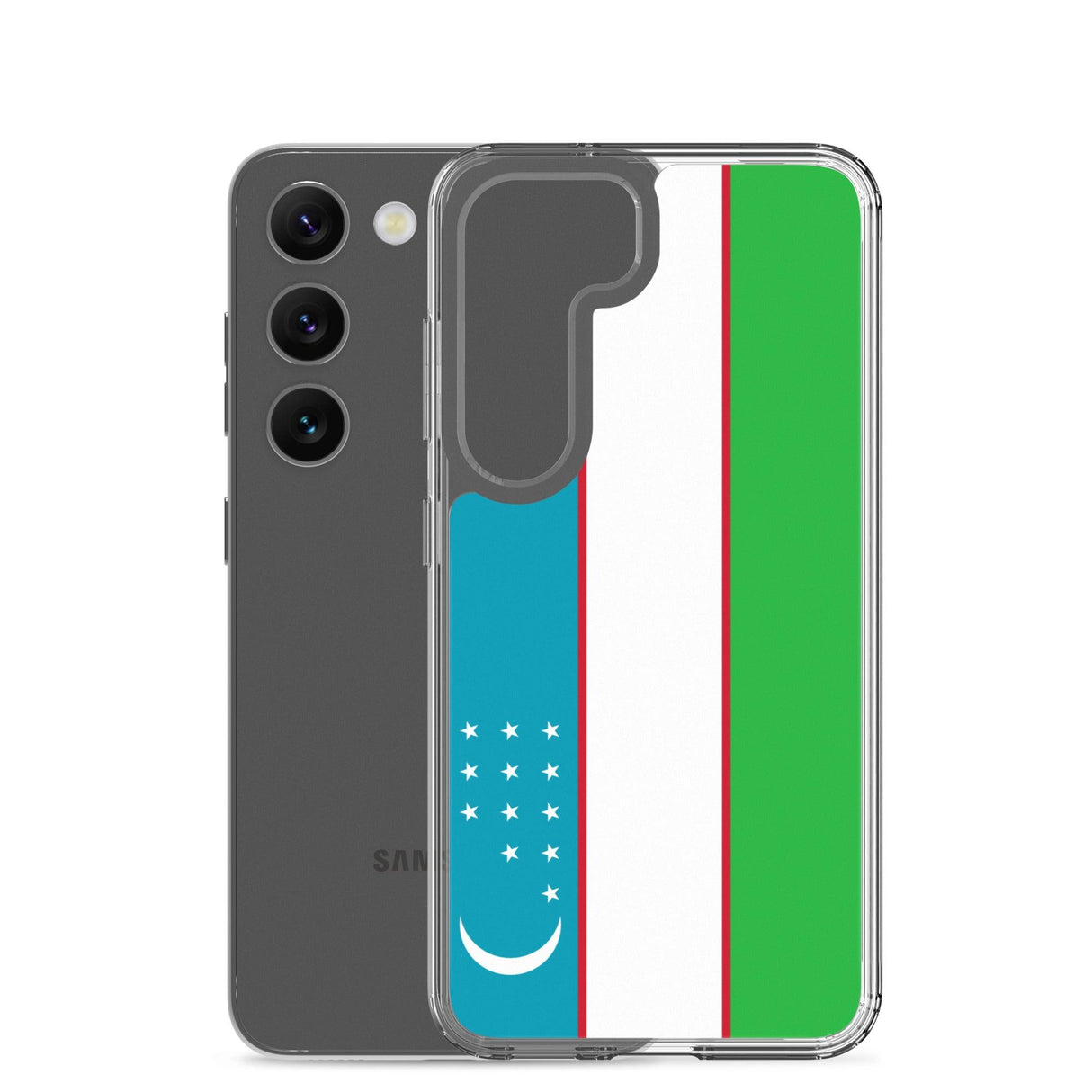 Coque Téléphone Drapeau de l'Ouzbékistan - Pixelforma