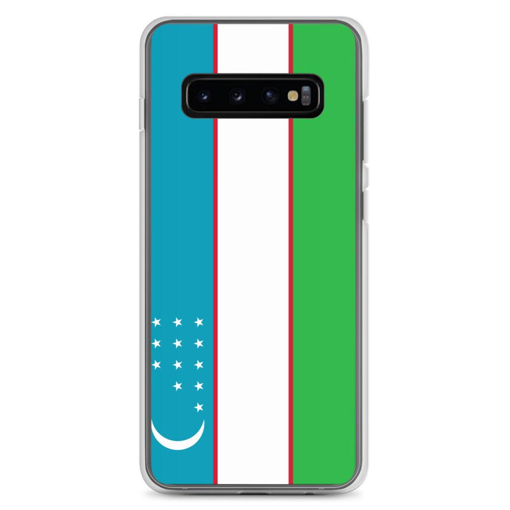 Coque Téléphone Drapeau de l'Ouzbékistan - Pixelforma