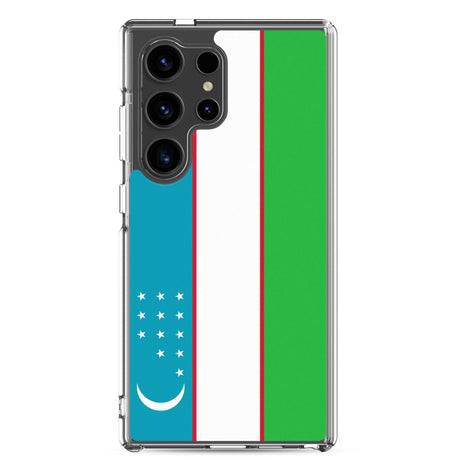 Coque Téléphone Drapeau de l'Ouzbékistan - Pixelforma