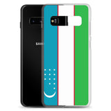 Coque Téléphone Drapeau de l'Ouzbékistan - Pixelforma