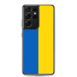 Coque Téléphone Drapeau de l'Ukraine - Pixelforma