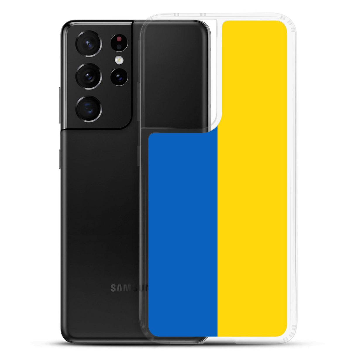 Coque Téléphone Drapeau de l'Ukraine - Pixelforma