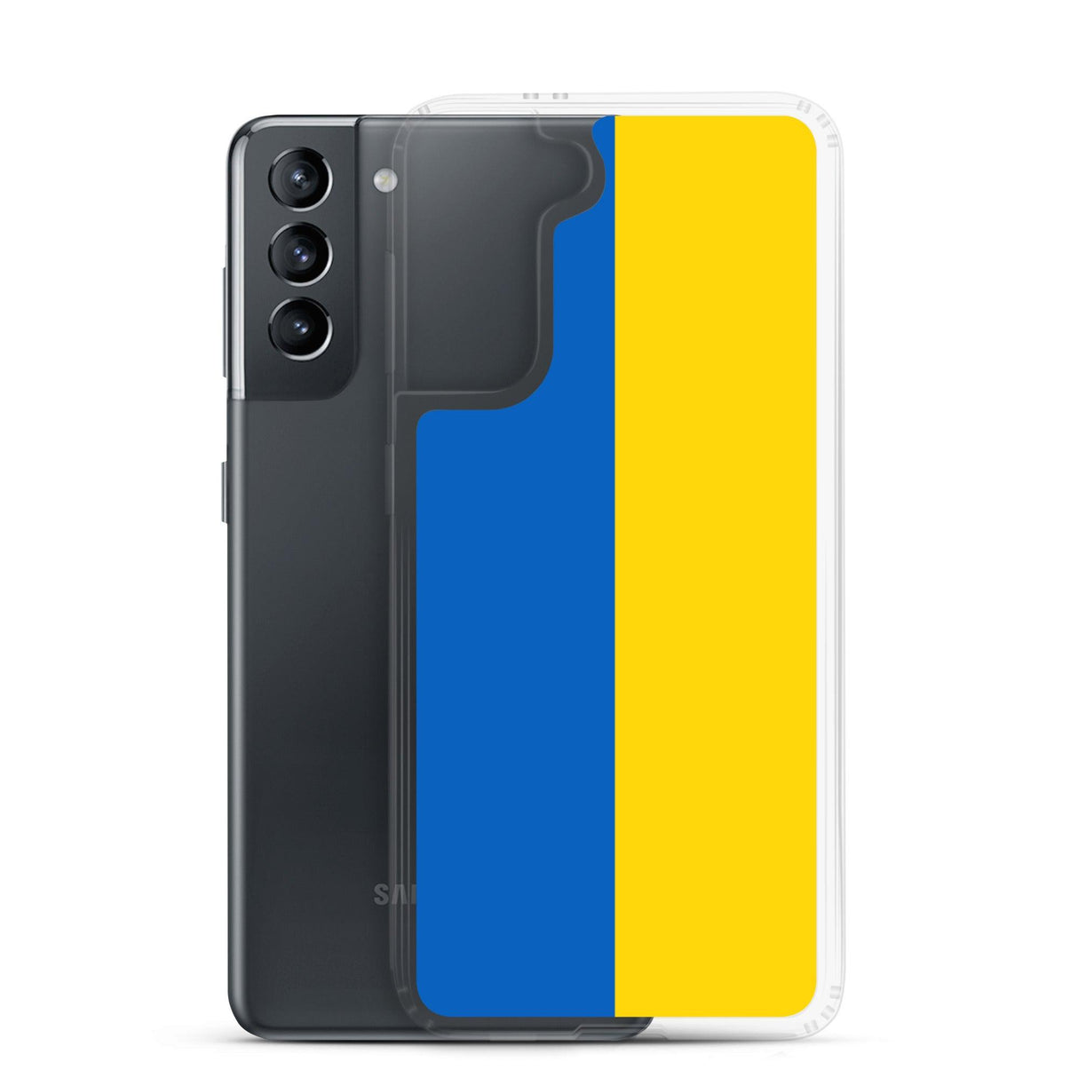 Coque Téléphone Drapeau de l'Ukraine - Pixelforma