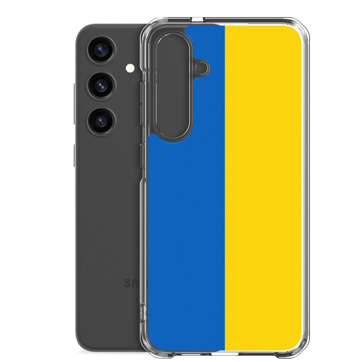 Coque Téléphone Drapeau de l'Ukraine - Pixelforma