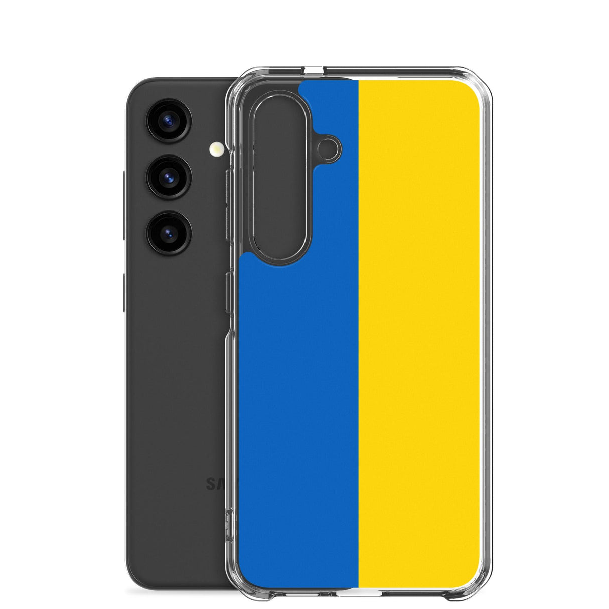 Coque Téléphone Drapeau de l'Ukraine - Pixelforma