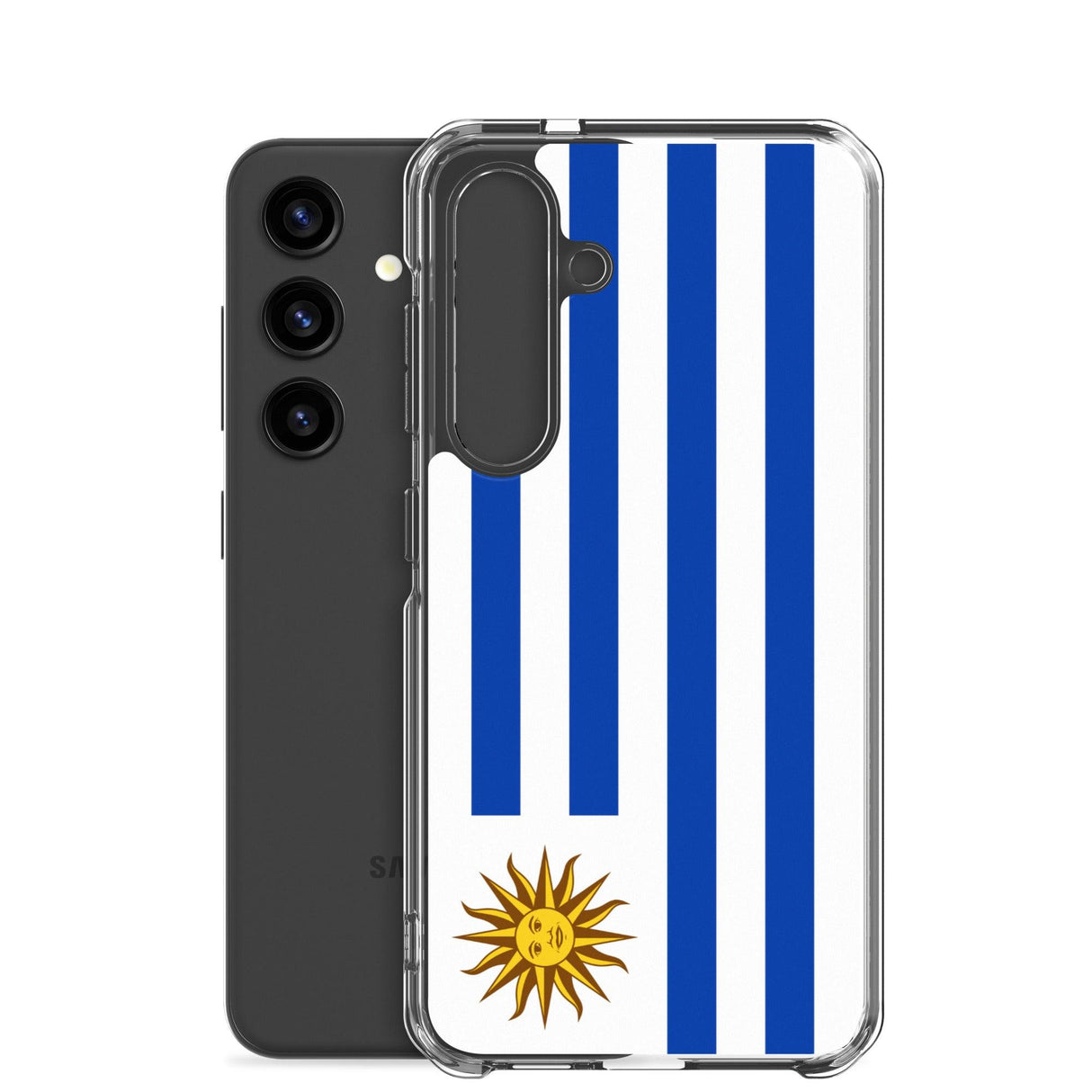 Coque Téléphone Drapeau de l'Uruguay - Pixelforma