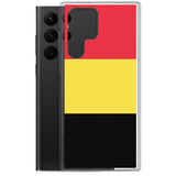 Coque Téléphone Drapeau de la Belgique - Pixelforma