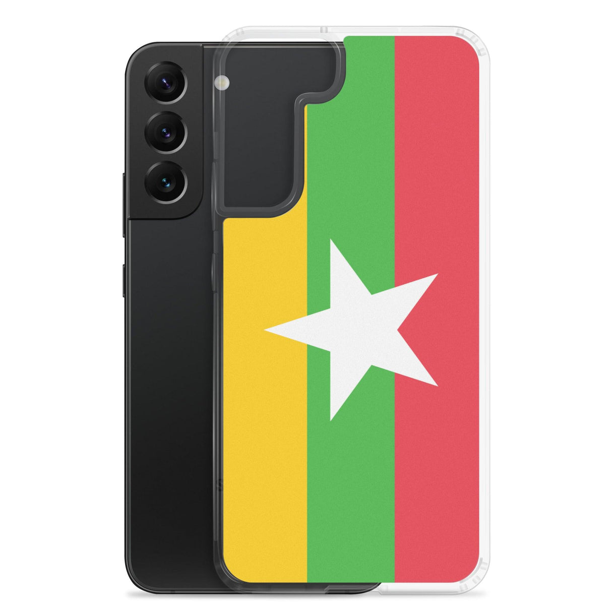 Coque Téléphone Drapeau de la Birmanie - Pixelforma