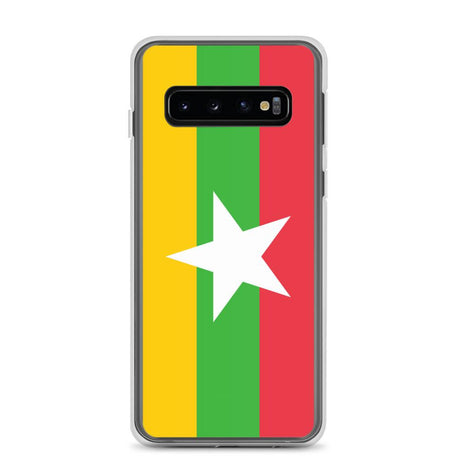 Coque Téléphone Drapeau de la Birmanie - Pixelforma