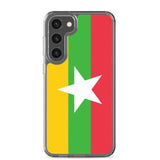 Coque Téléphone Drapeau de la Birmanie - Pixelforma