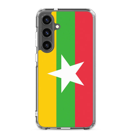 Coque Téléphone Drapeau de la Birmanie - Pixelforma 