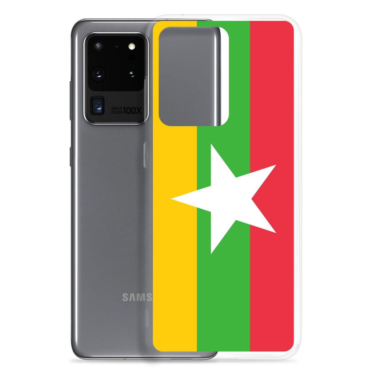 Coque Téléphone Drapeau de la Birmanie - Pixelforma