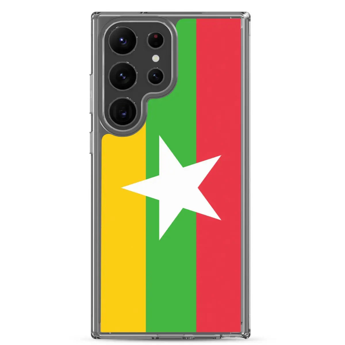 Coque Téléphone Drapeau de la Birmanie - Pixelforma 