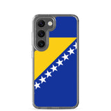 Coque Téléphone Drapeau de la Bosnie-Herzégovine - Pixelforma