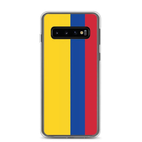 Coque téléphone drapeau de la colombie - pixelforma