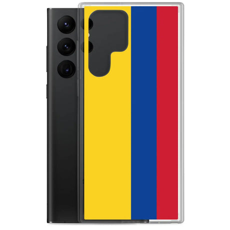 Coque téléphone drapeau de la colombie - pixelforma