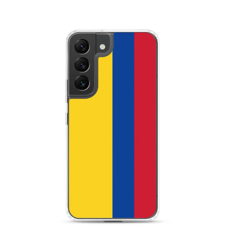 Coque téléphone drapeau de la colombie - pixelforma