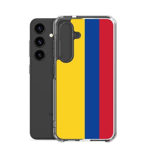 Coque téléphone drapeau de la colombie - pixelforma
