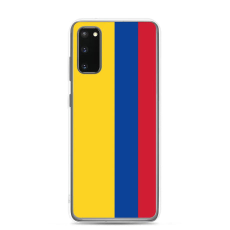 Coque téléphone drapeau de la colombie - pixelforma
