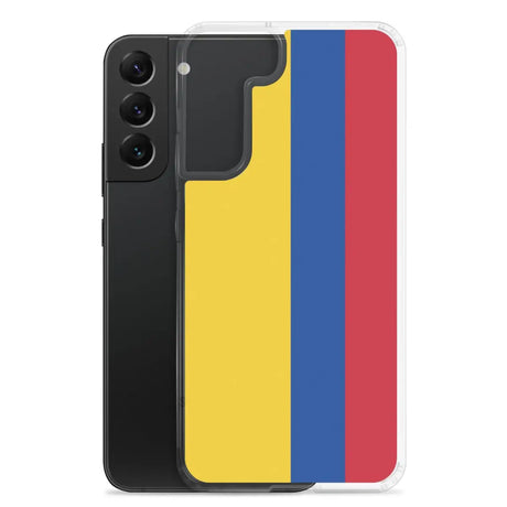 Coque téléphone drapeau de la colombie - pixelforma