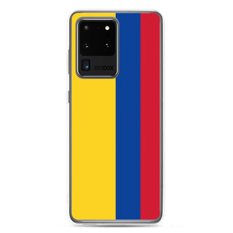 Coque téléphone drapeau de la colombie - pixelforma