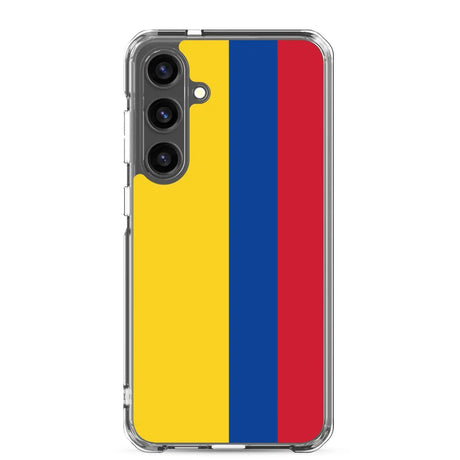 Coque téléphone drapeau de la colombie - pixelforma