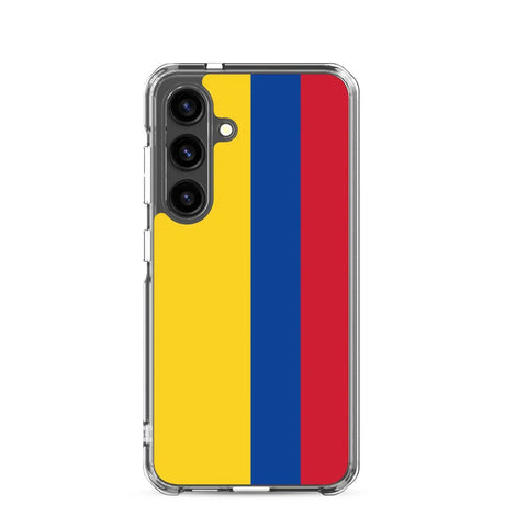 Coque téléphone drapeau de la colombie - pixelforma