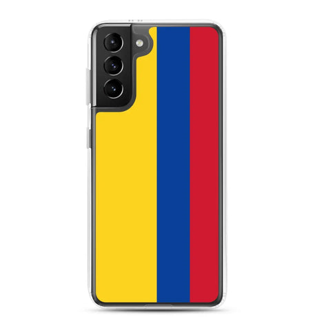 Coque téléphone drapeau de la colombie - pixelforma