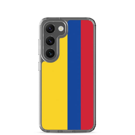 Coque téléphone drapeau de la colombie - pixelforma