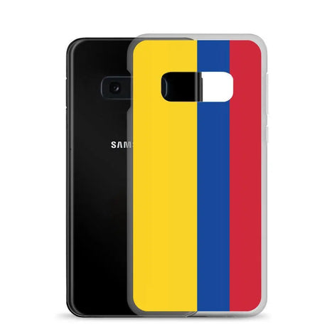 Coque téléphone drapeau de la colombie - pixelforma