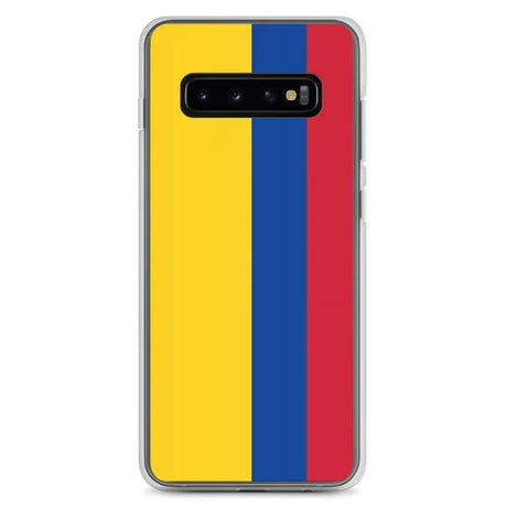 Coque téléphone drapeau de la colombie - pixelforma