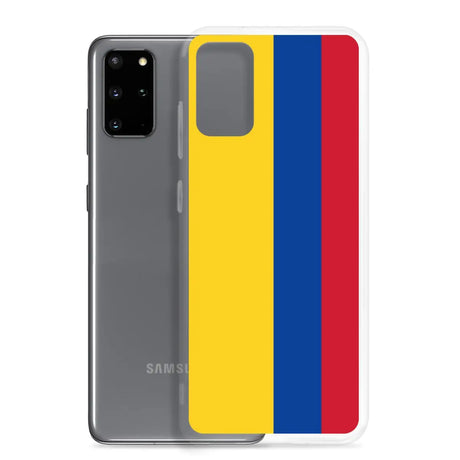 Coque téléphone drapeau de la colombie - pixelforma