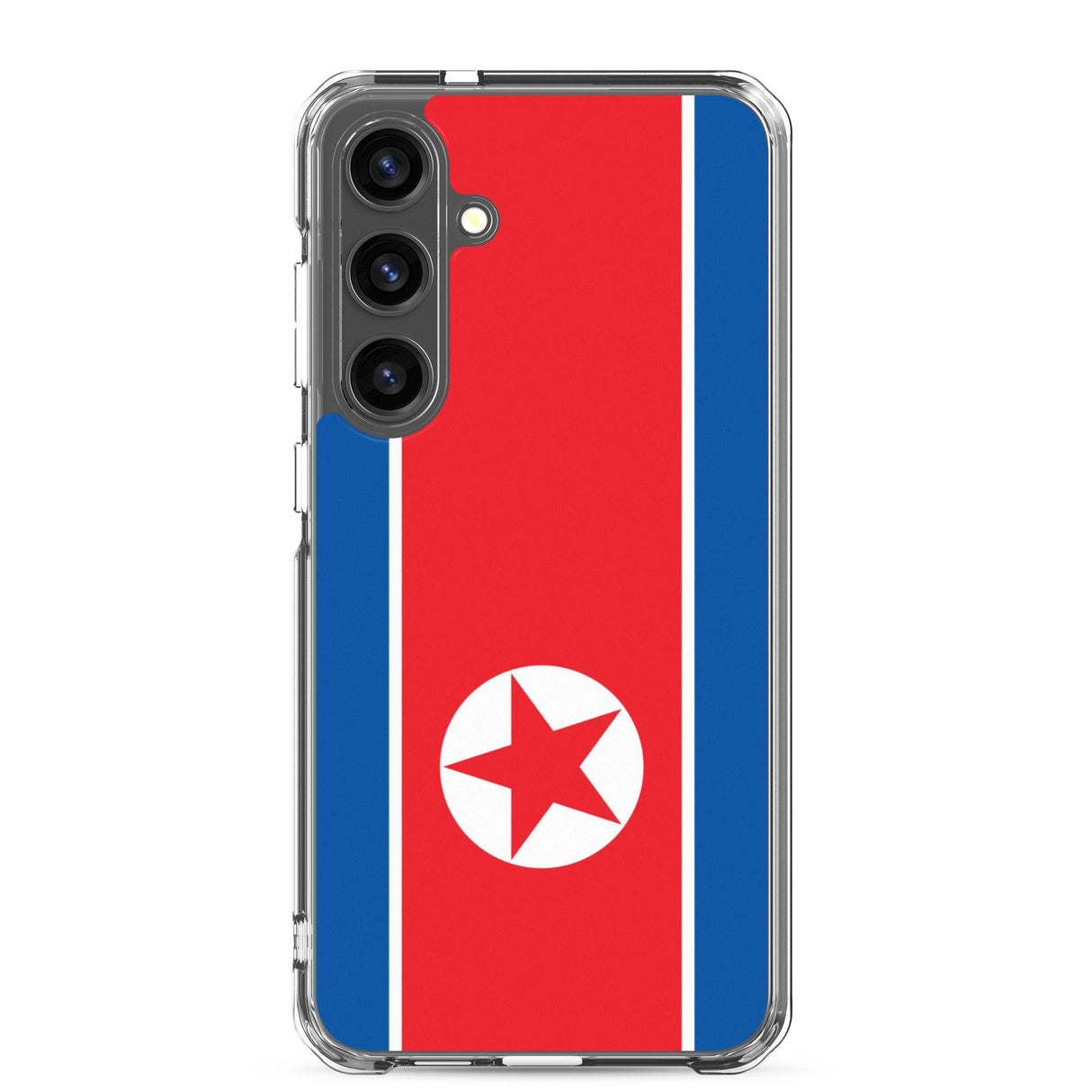 Coque Téléphone Drapeau de la Corée du Nord - Pixelforma