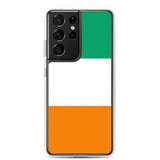 Coque téléphone drapeau de la côte d’ivoire - pixelforma