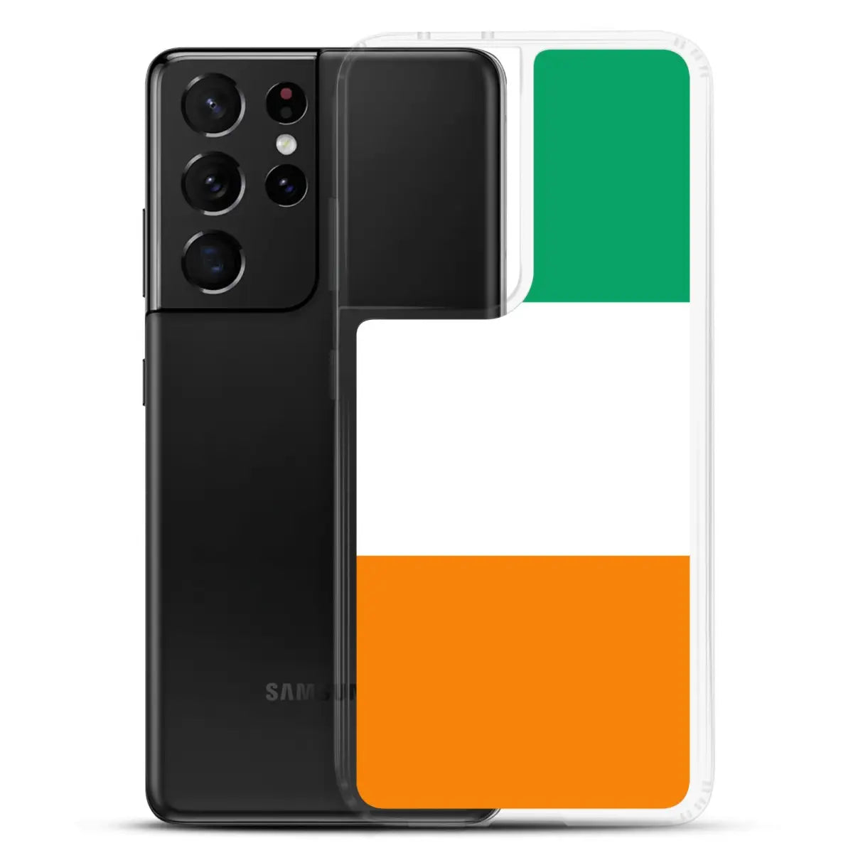 Coque téléphone drapeau de la côte d’ivoire - pixelforma