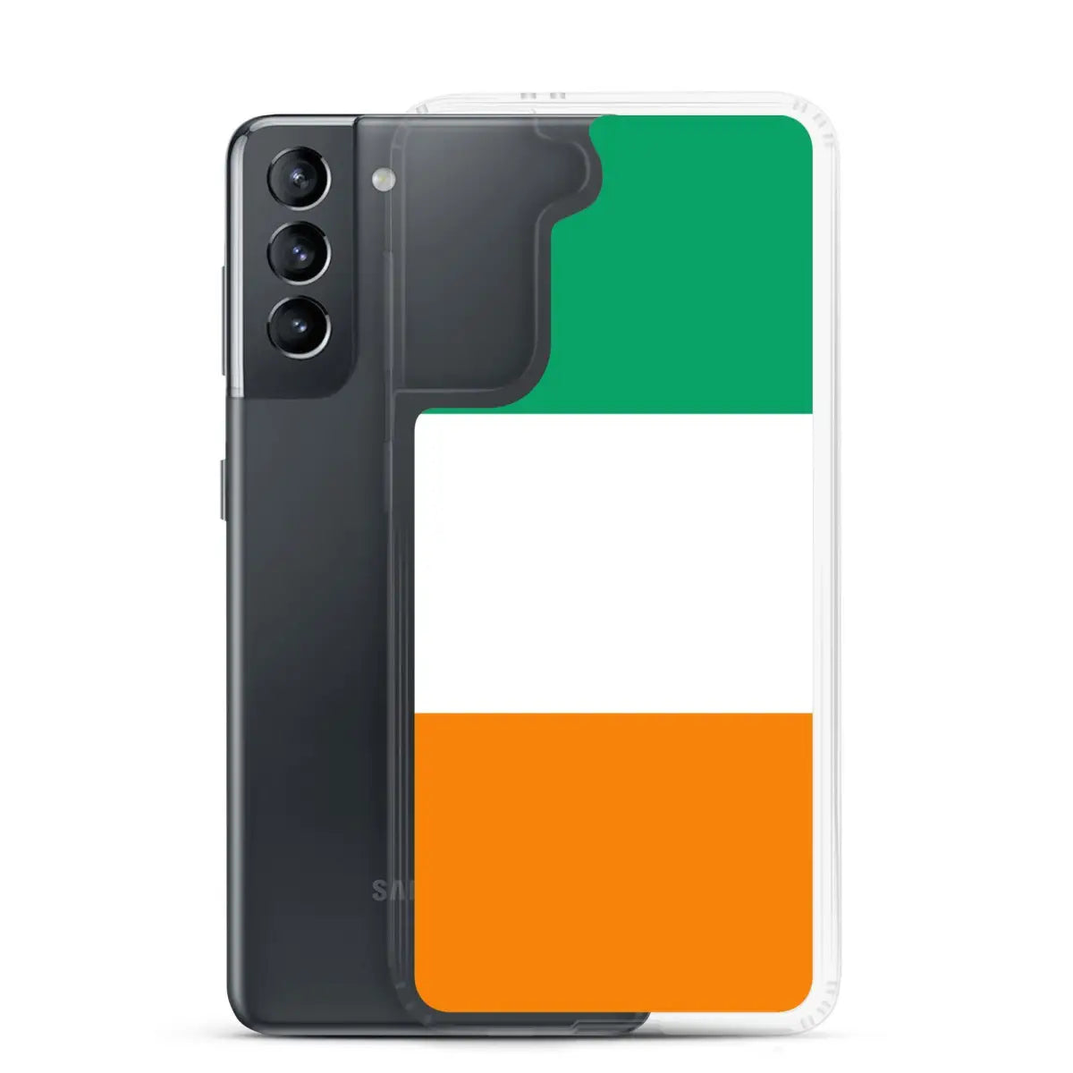 Coque téléphone drapeau de la côte d’ivoire - pixelforma