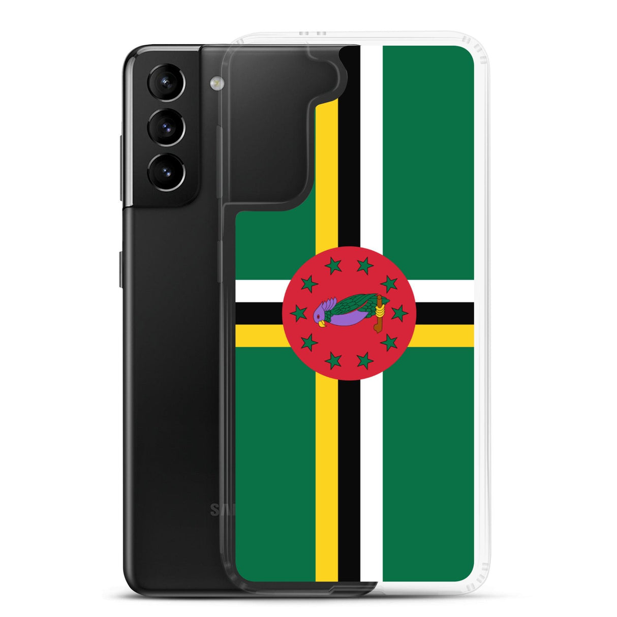 Coque Téléphone Drapeau de la Dominique - Pixelforma