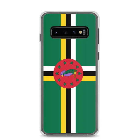 Coque téléphone drapeau de la dominique - pixelforma