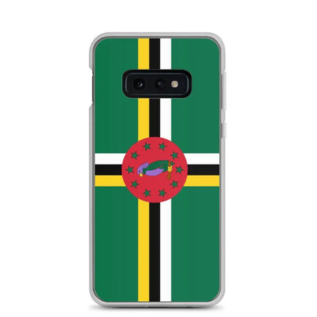 Coque téléphone drapeau de la dominique - pixelforma