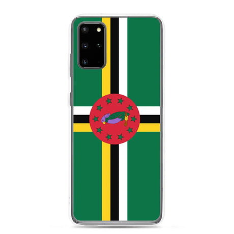 Coque téléphone drapeau de la dominique - pixelforma
